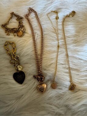 Juicy couture y2k jewelry bundle